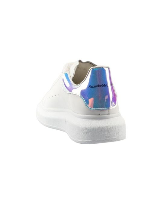 McQueen White Oversized Low-Top Sneakers for men