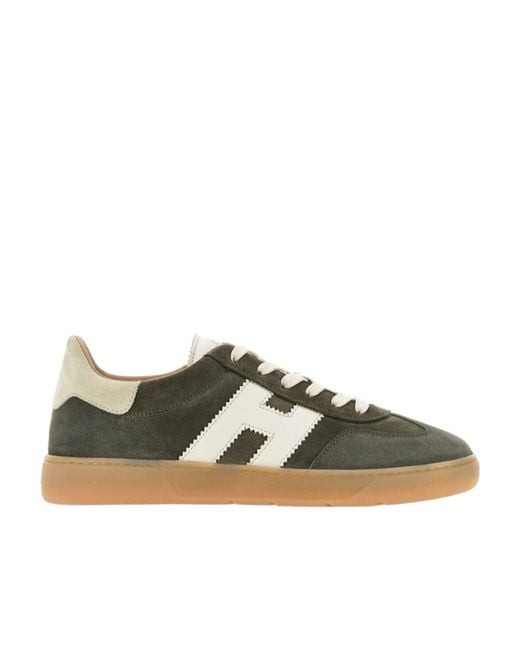 Hogan Green H647 Low-Top Sneakers for men