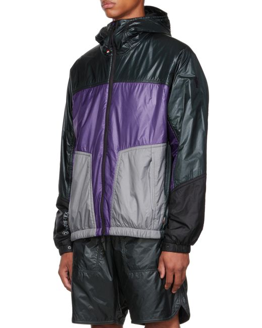 Moncler Purple Peyrus Hooded Jacket for men