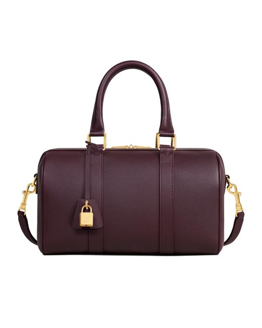 Céline Purple Medium Boston