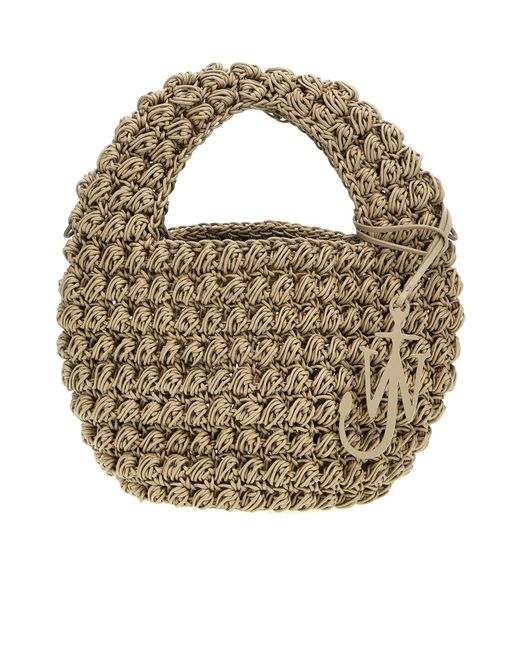 J.W. Anderson Metallic Jw Anderson Anchor Plaque Shoulder Bag