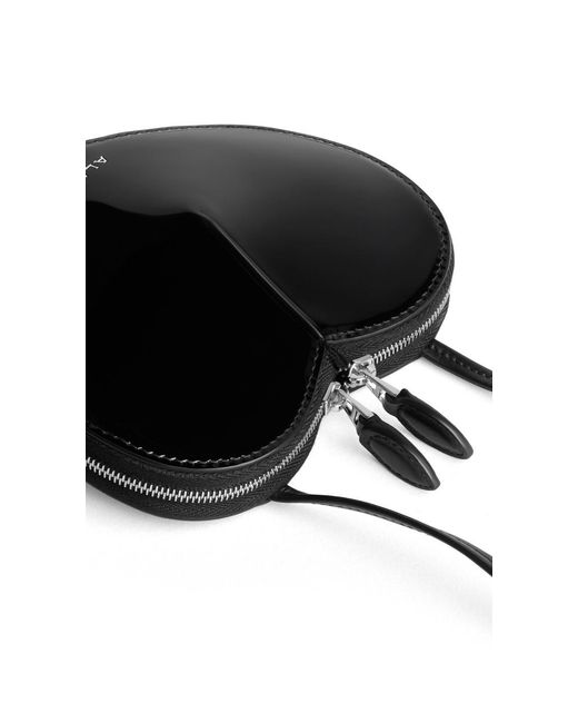 Alaïa White Alaïa Le Coeur Mini Heart Crossbody Bag