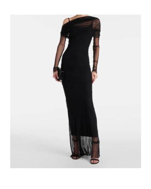 Christopher Esber Black Long Sleeve Dress