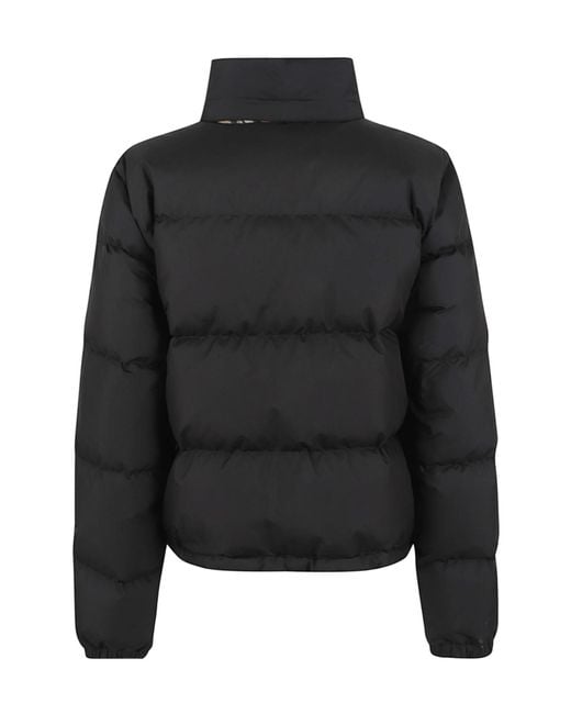 Burberry Black High-Neck Puffer Jacket