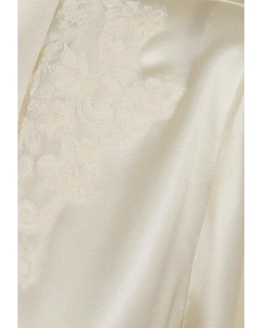 Ermanno Scervino Natural Long-Sleeved Shirt