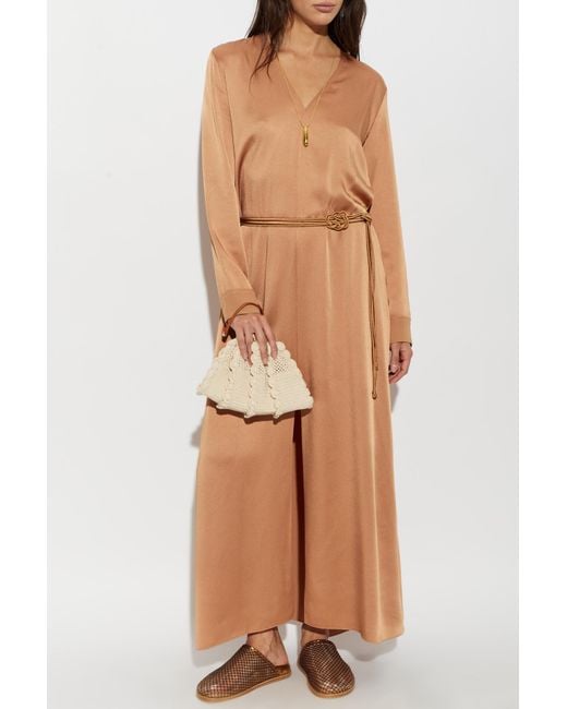 Forte_forte Natural Long-Sleeved Dress