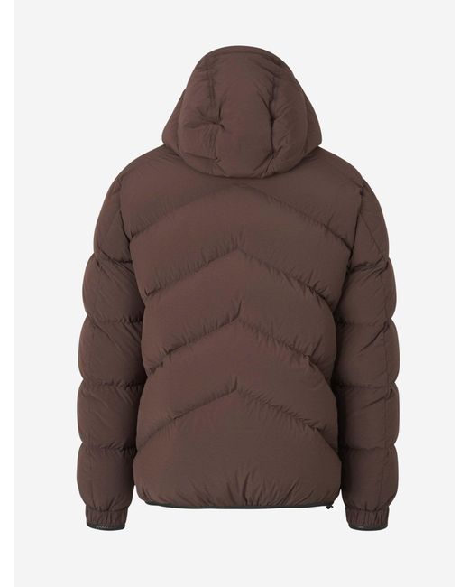 Tom Ford Brown Detachable-Hood Down Jacket for men