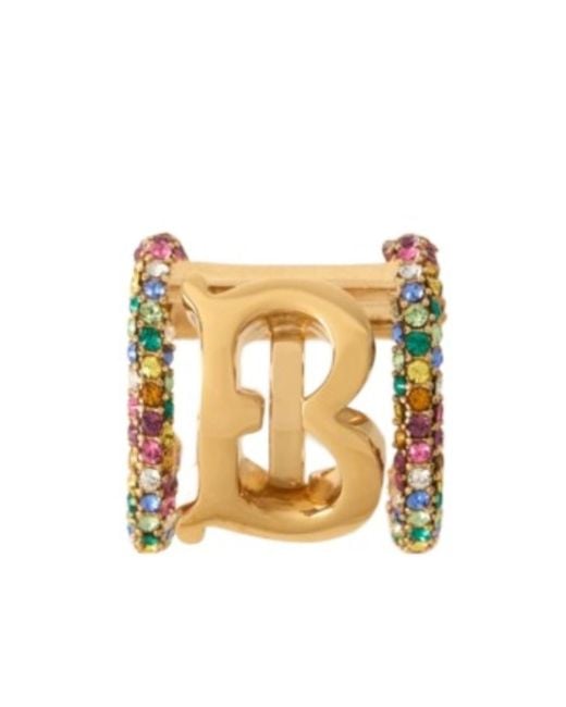 Burberry Metallic Monogram-Motif Ear Cuff