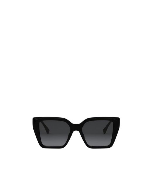 Fendi Black Eyewear Oversized-Frame Sunglasses