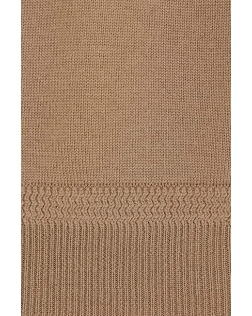 Tom Ford Natural Stand-Collar Zip-Up Panelled Jacket for men