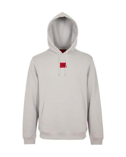 Boss Gray Casual Hoodie for men