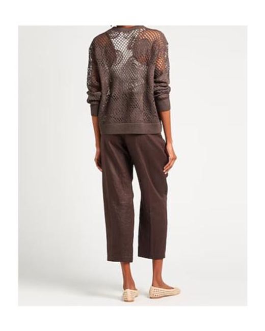 Max Mara Gray Sweater Cotton, Polyester