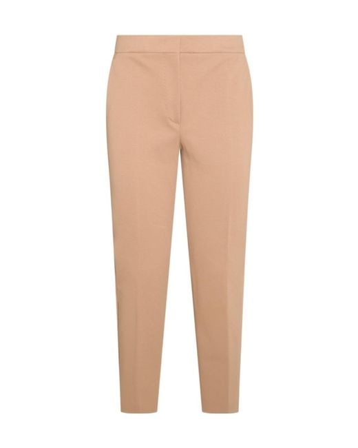 Max Mara Natural Pegno Slim-Fit Trousers