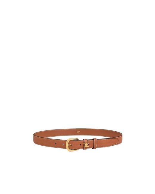 Céline Brown Vivienne Belt 25Mm