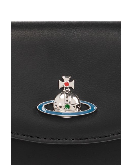 Vivienne Westwood Black Logo Wallet