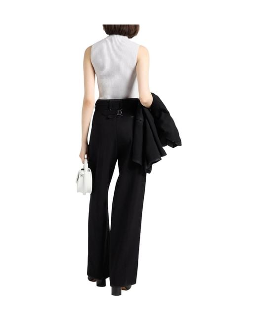 Maison Margiela Black Casual Trousers