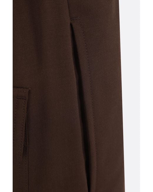 Rick Owens Brown Drawstring Casual Pants