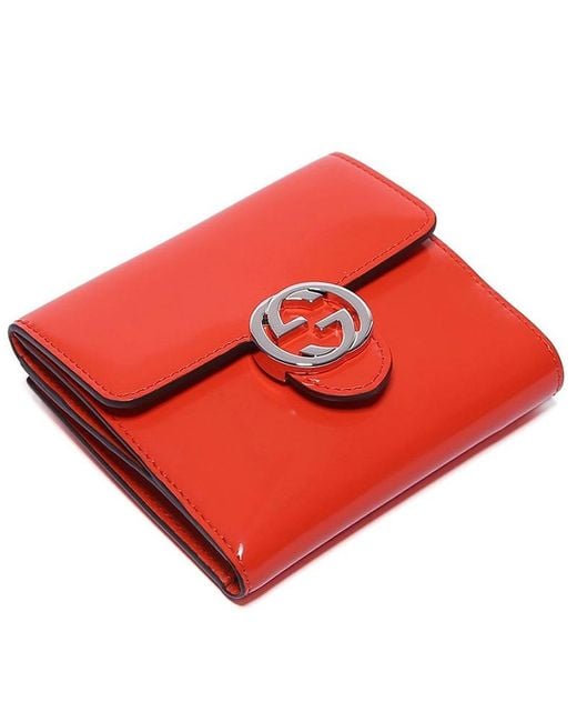 Gucci Red Logo Wallet