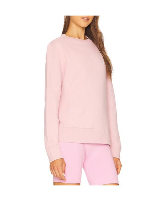 Golden Goose Deluxe Brand Pink Star Printed Crewneck Sweatshirt