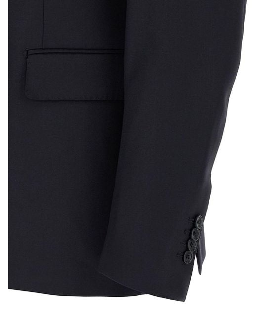 Tagliatore Blue Double-Breasted Suit for men