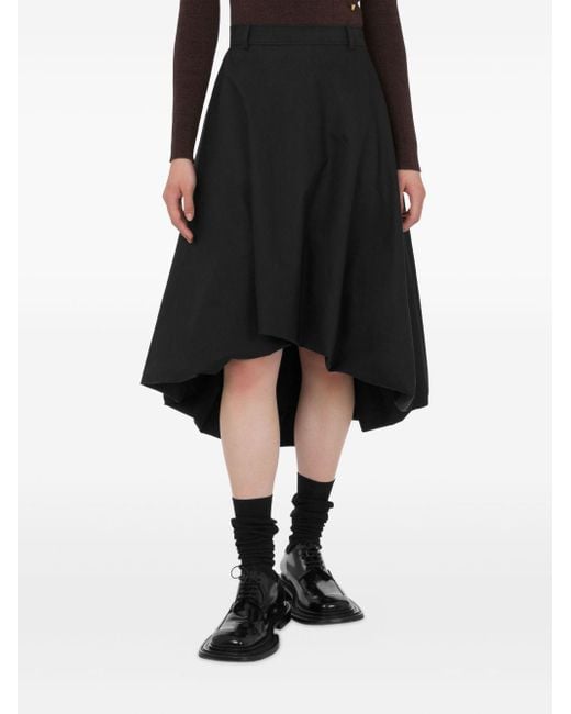 Moschino Black Asymmetric Skirt