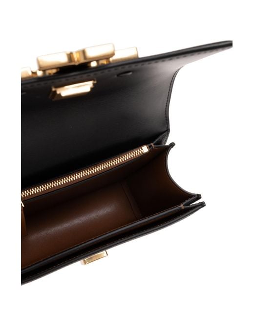 Tory Burch Black Eleanor Small Shoulder Bag