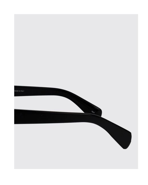 McQueen White Eyewear Cat-Eye Frame Sunglasses