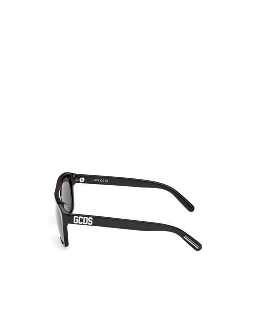 Gcds Multicolor Logo Temple Sunglasses for men