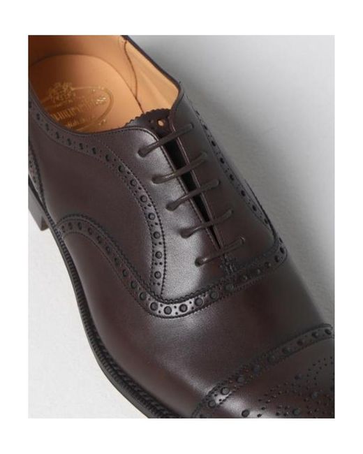 Church's Brown Logo Dress Shoes for men