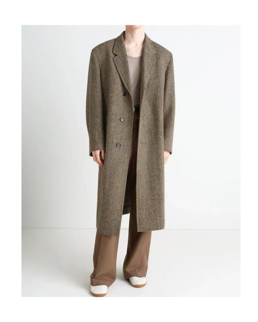 Lemaire Natural Long Chesterfield Coat for men