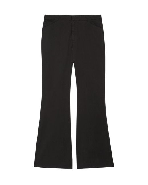 Vince Black Stretch Cotton Pants