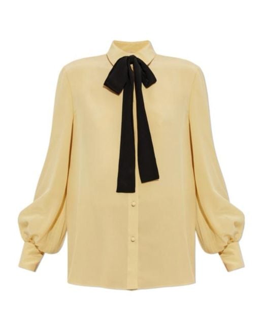 Valentino Natural Long-Sleeved Shirt