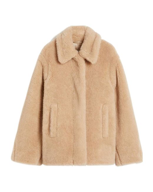 Max Mara Natural Tritone Long-Sleeved Jacket