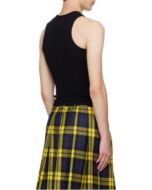 Vivienne Westwood Black Orb Tank Top