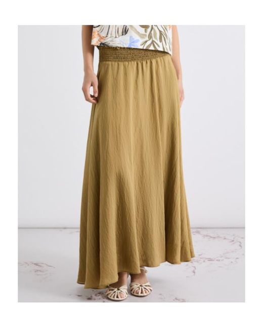 Marella Natural Flared Skirt