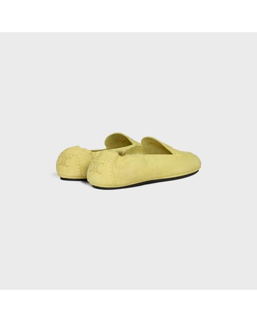 Céline Yellow Adam Loafer