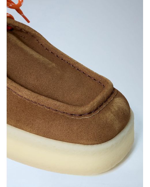 Miu Miu Brown Square Toe Ankle Boots
