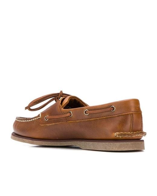 Timberland Brown Round-Headed Casual Shoes for men