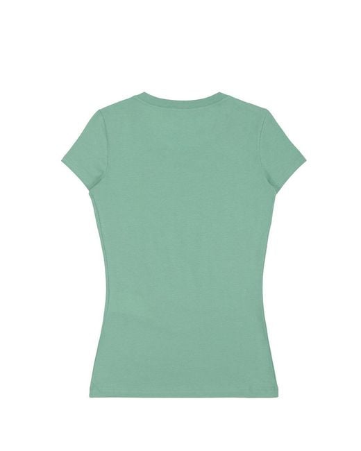 Moschino Green Love Printed T-Shirt