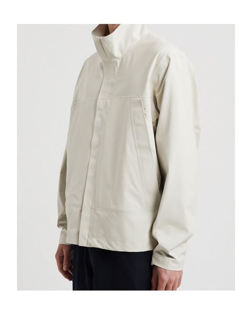 Norse Projects Natural 3 L Waterproof High Collar Jacket for men