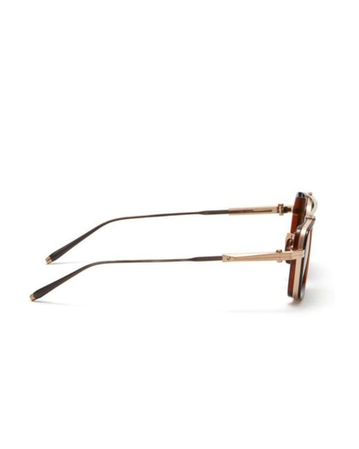 Akoni Multicolor Geometric Sunglasses for men