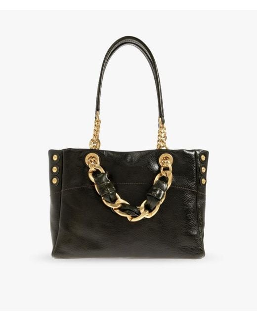 Balmain Black 1945 Soft Small Handbag