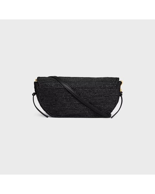 Céline Black Little Halfmoon Soft Triomphe