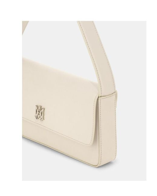 Amiri Natural Foldover Top Shoulder Bag