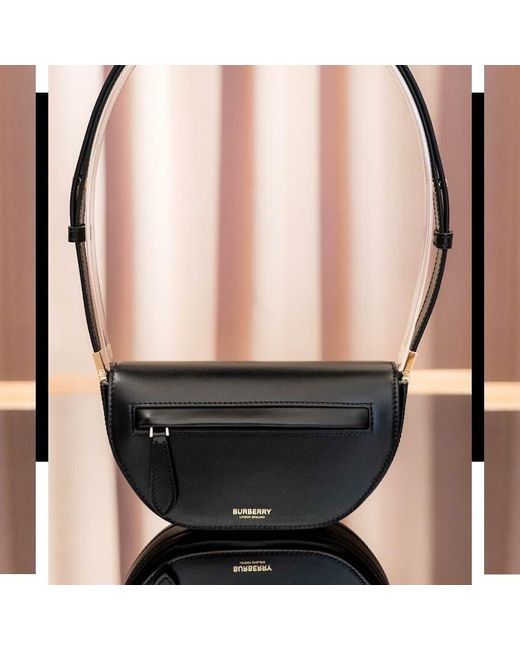 Burberry Black Small Olympia Shoulder Bag