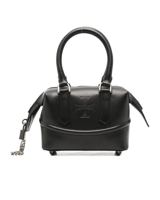 Enfants Riches Deprimes Black Logo-Embossed Tote Bag