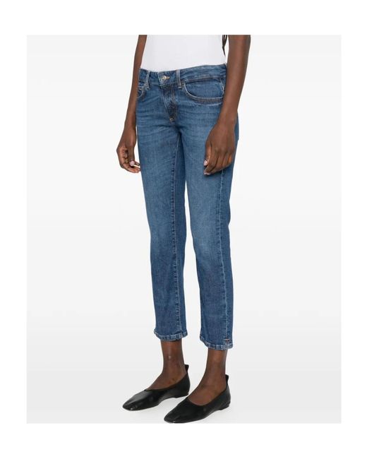Dondup Blue Strech Cotton Jeans
