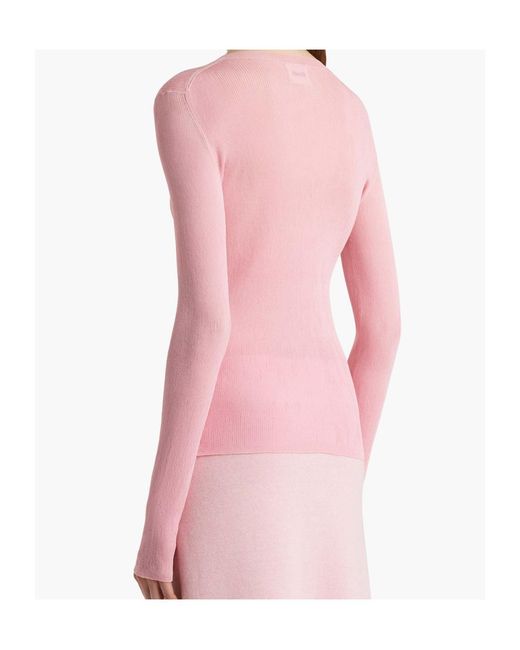 Khaite Pink Mosi Top