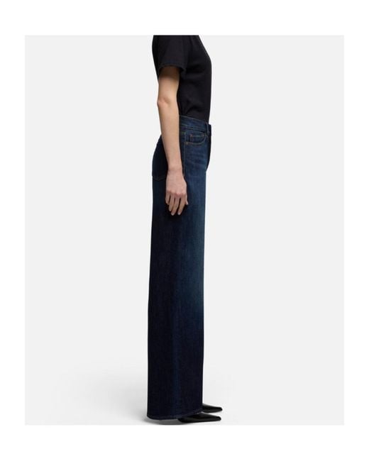 7 For All Mankind Blue Lotta Tailorless Jeans