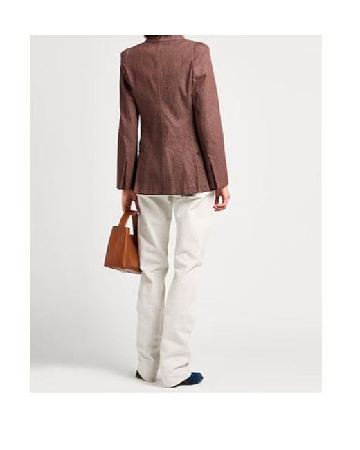 Max Mara Brown Single-Breasted Suit Jacket